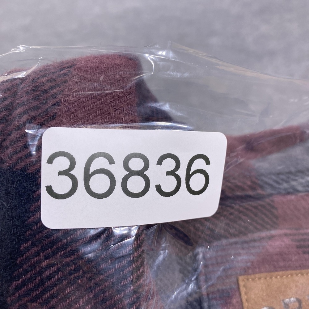 Orvis Flannel Shirt Jacket Mens 2XL Red Gray Plaid Quilted Shacket Pockets - Picture 9 of 9
